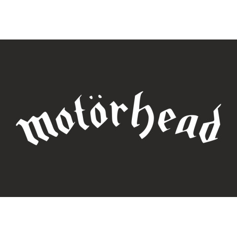 Флаг рок-группы Motörhead. Вариант-02