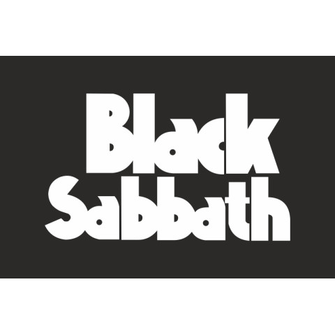 Прапор рок-групи Black Sabbath. Варіант-02