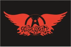 Флаг рок-группы Aerosmith. Вариант-03 Флаг рок-группы Aerosmith. Вариант-03