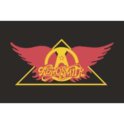 Флаг рок-группы Aerosmith. Вариант-06 Флаг рок-группы Aerosmith. Вариант-06