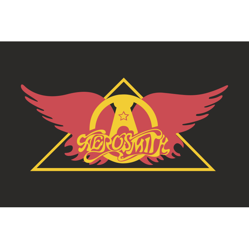 Флаг рок-группы Aerosmith. Вариант-06 Флаг рок-группы Aerosmith. Вариант-06