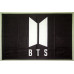 Флаг рок-группы BTS (Bangtan Boys или Beyond The Scene). Вариант-02 Флаг рок-группы BTS (Bangtan Boys или Beyond The Scene). Вариант-02