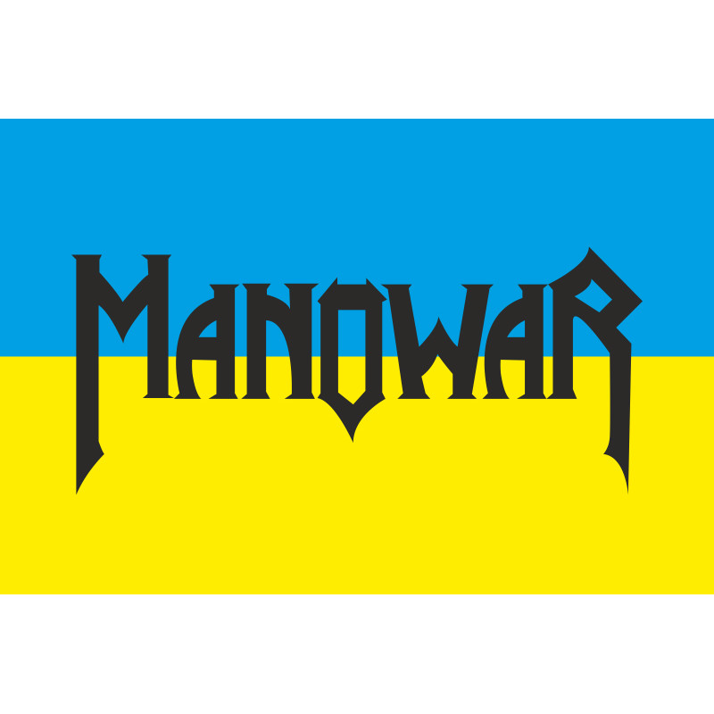 Флаг рок-группы Manowar-03 Флаг рок-группы Manowar-03