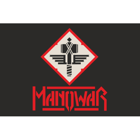 Флаг рок-группы Manowar-05 Флаг рок-группы Manowar-05