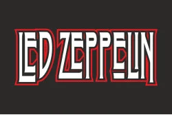 Флаг рок-группы Led Zeppelin. Вариант-02 Флаг рок-группы Led Zeppelin. Вариант-02