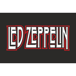 Флаг рок-группы Led Zeppelin. Вариант-02 Флаг рок-группы Led Zeppelin. Вариант-02