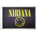 Флаг рок-группы Nirvana. Вариант-02 Флаг рок-группы Nirvana. Вариант-02
