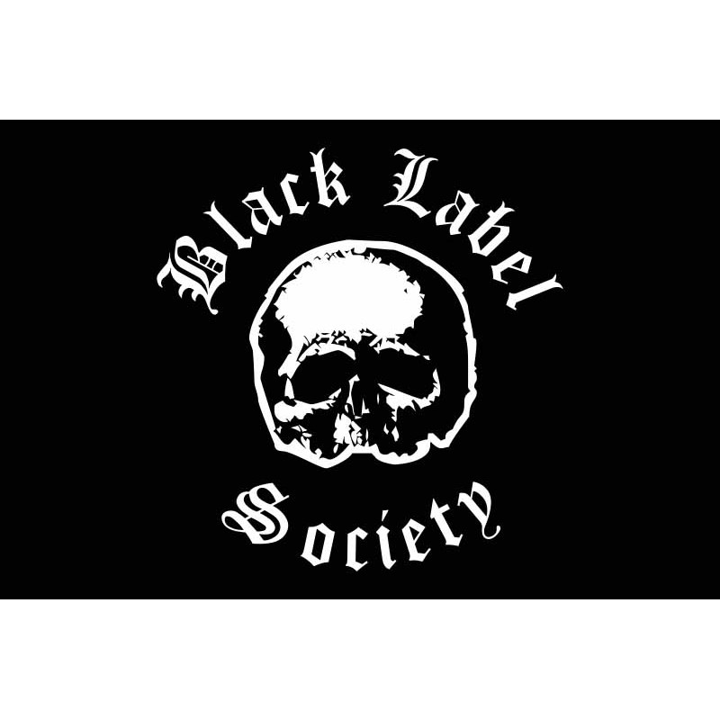 Флаг рок-группы Black Label Society Флаг рок-группы Black Label Society