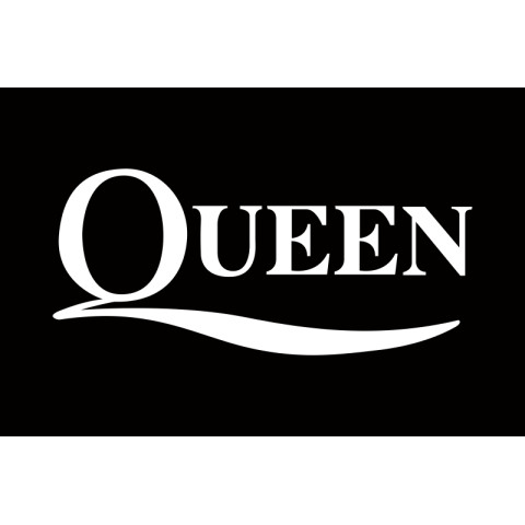 Флаг рок-группы Queen (рус. Куин). Вариант-02