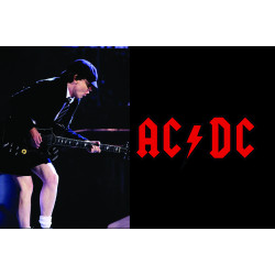 Флаг рок-группы AC/DC. Вариант-04 Флаг рок-группы AC/DC. Вариант-04