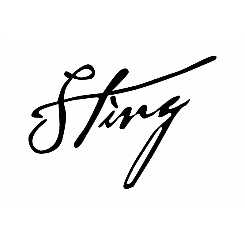 Прапор Sting (укр. Стінг). Варіант-01 Прапор Sting (укр. Стінг). Варіант-01