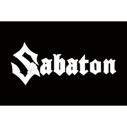 Флаг рок-группы Sabaton (рус. Сабатон). Вариант-01 Флаг рок-группы Sabaton (рус. Сабатон). Вариант-01