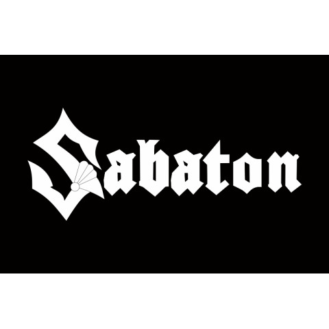 Флаг рок-группы Sabaton (рус. Сабатон). Вариант-01 Флаг рок-группы Sabaton (рус. Сабатон). Вариант-01