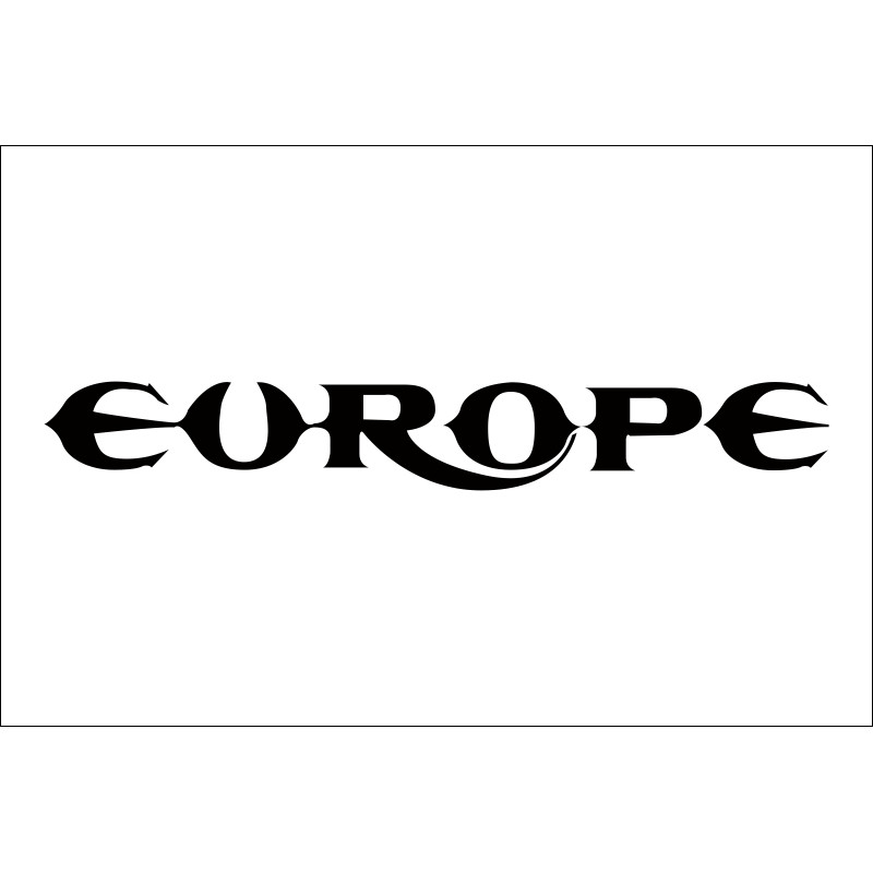 Флаг рок-группы Europe (рус. Европа). Вариант-01 Флаг рок-группы Europe (рус. Европа). Вариант-01