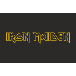 Флаг рок-группы Iron Maiden. Вариант-03