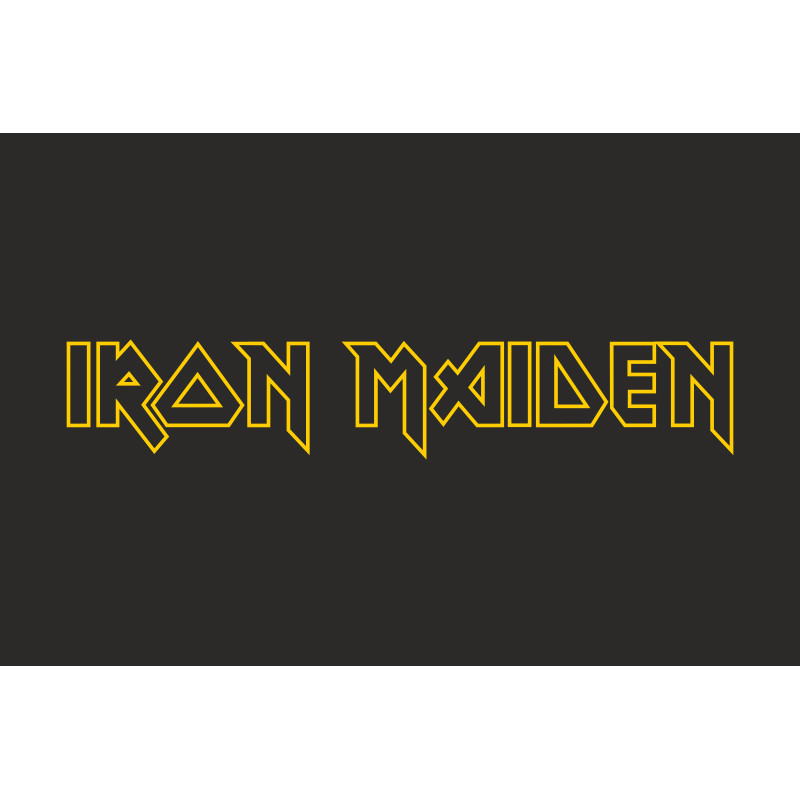 Флаг рок-группы Iron Maiden. Вариант-03 Флаг рок-группы Iron Maiden. Вариант-03