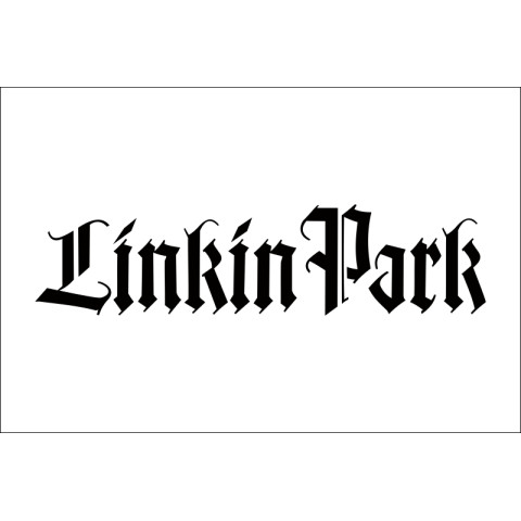 Флаг рок-группы Linkin Park. Вариант-01 Флаг рок-группы Linkin Park. Вариант-01
