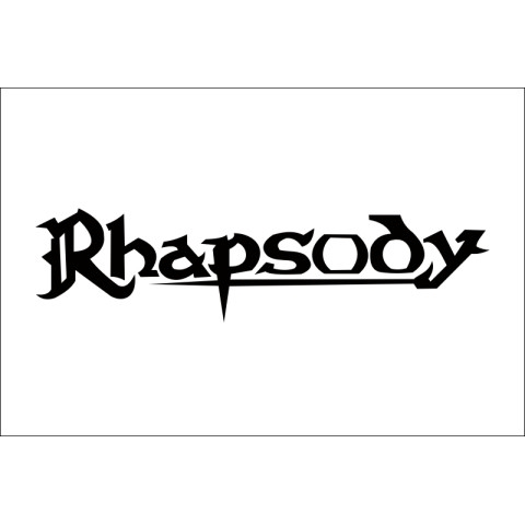 Прапор рок-групи Rhapsody (Rhapsody of Fire). Варіант-01