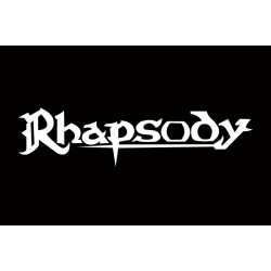 Флаг рок-группы Rhapsody (Rhapsody of Fire). Вариант-02 Флаг рок-группы Rhapsody (Rhapsody of Fire). Вариант-02