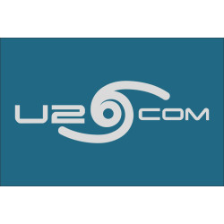 Флаг рок-группы U2 (рус. «Ю Ту»). Вариант-02 Флаг рок-группы U2 (рус. «Ю Ту»). Вариант-02