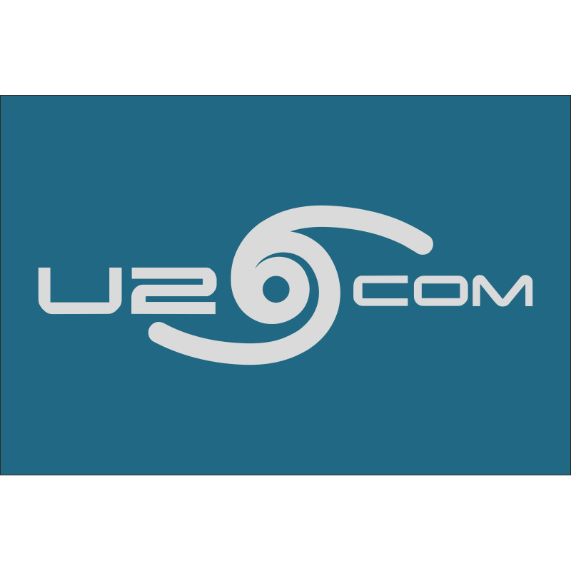 Флаг рок-группы U2 (рус. «Ю Ту»). Вариант-02 Флаг рок-группы U2 (рус. «Ю Ту»). Вариант-02