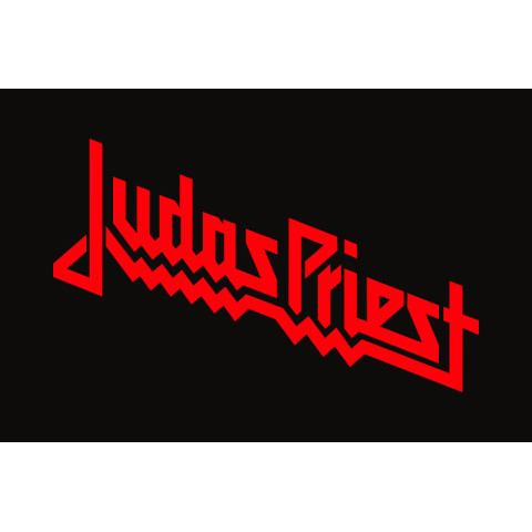Флаг рок-группы Judas Priest (рус. Джудас Прист). Вариант-01 Флаг рок-группы Judas Priest (рус. Джудас Прист). Вариант-01