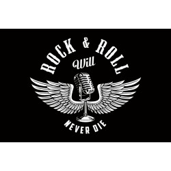 Прапор «Rock and roll» (укр. Рок-н-рол). Варіант-06 Прапор «Rock and roll» (укр. Рок-н-рол). Варіант-06
