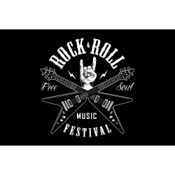 Флаг «Rock and roll» (рос. Рок-н-ролл). Вариант-11 Флаг «Rock and roll» (рос. Рок-н-ролл). Вариант-11