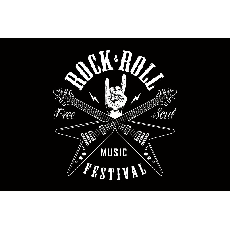 Прапор «Rock and roll» (укр. Рок-н-рол). Варіант-11 Прапор «Rock and roll» (укр. Рок-н-рол). Варіант-11