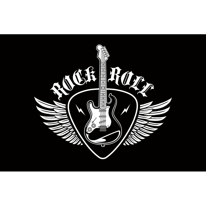 Прапор «Rock and roll» (укр. Рок-н-рол). Варіант-12 Прапор «Rock and roll» (укр. Рок-н-рол). Варіант-12