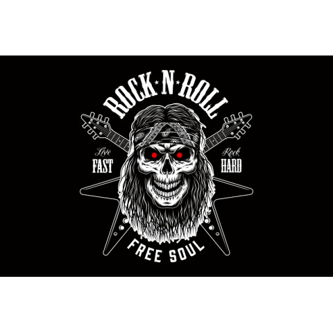 Прапор «Rock and roll» (укр. Рок-н-рол). Варіант-13 Прапор «Rock and roll» (укр. Рок-н-рол). Варіант-13