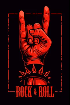 Прапор «Rock and roll» (укр. Рок-н-рол). Варіант-15 Прапор «Rock and roll» (укр. Рок-н-рол). Варіант-15
