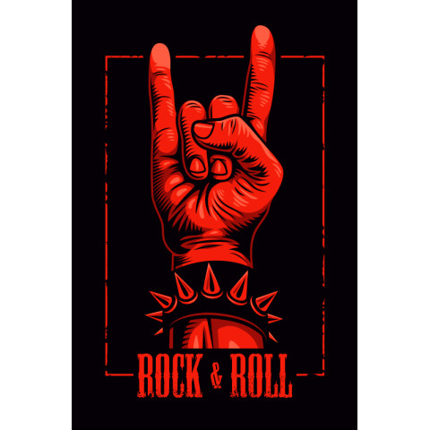 Прапор «Rock and roll» (укр. Рок-н-рол). Варіант-15 Прапор «Rock and roll» (укр. Рок-н-рол). Варіант-15