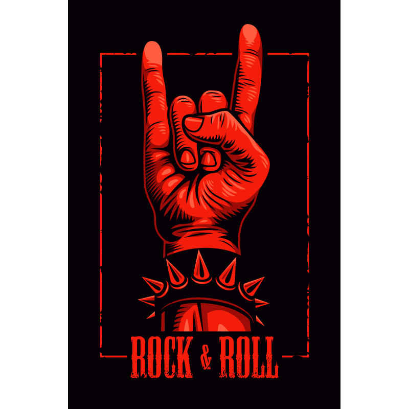 Прапор «Rock and roll» (укр. Рок-н-рол). Варіант-15 Прапор «Rock and roll» (укр. Рок-н-рол). Варіант-15