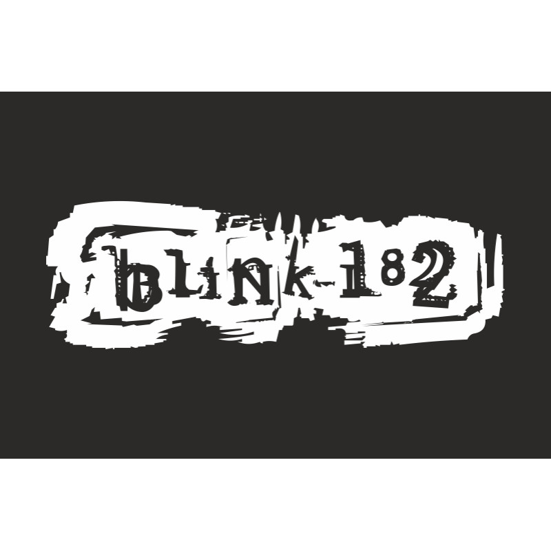 Флаг рок-группы Blink-182 Флаг рок-группы Blink-182