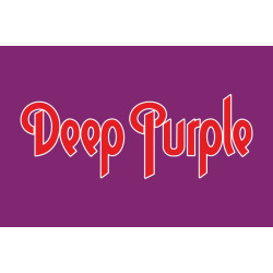 Флаг рок-группы Deep Purple. Вариант-01
