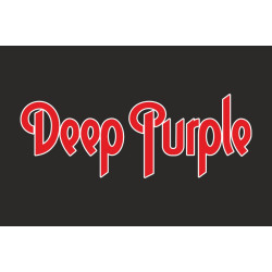Флаг рок-группы Deep Purple. Вариант-02