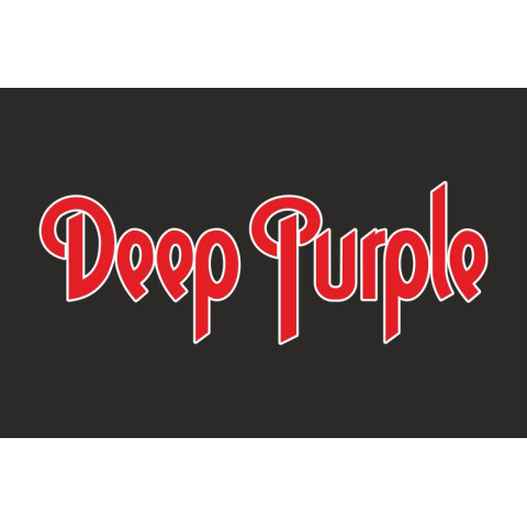 Флаг рок-группы Deep Purple. Вариант-02