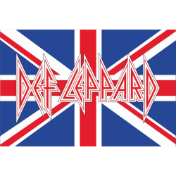 Флаг рок-группы Def Leppard. Вариант-03