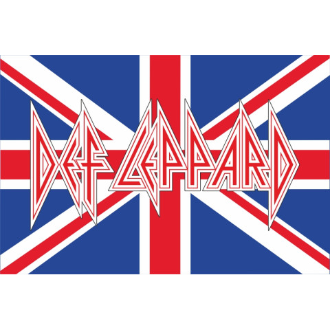 Флаг рок-группы Def Leppard. Вариант-03