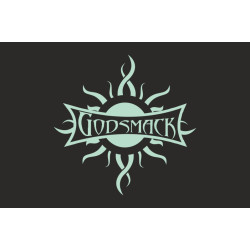 Флаг рок-группы Godsmack
