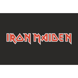 Флаг рок-группы Iron Maiden. Вариант-02