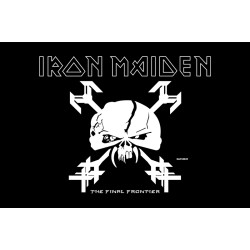 Флаг рок-группы Iron Maiden. Вариант-01