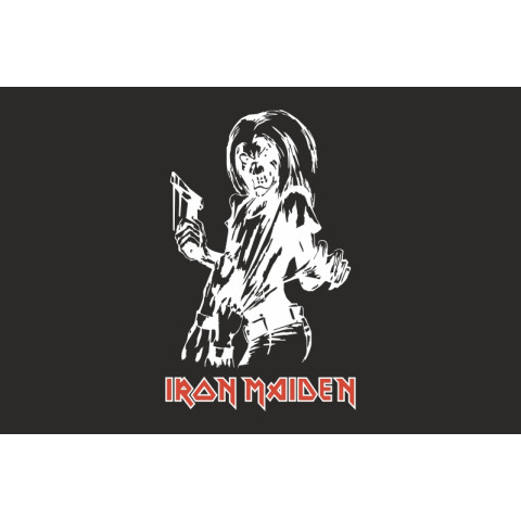 Флаг рок-группы Iron Maiden. Альбом Killers Флаг рок-группы Iron Maiden. Альбом Killers