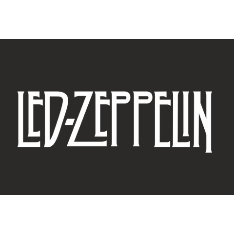 Флаг рок-группы Led Zeppelin. Вариант-01