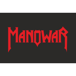 Флаг рок-группы Manowar-01 Флаг рок-группы Manowar-01