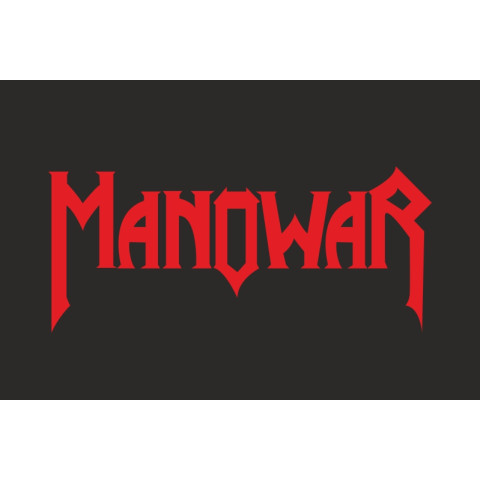 Флаг рок-группы Manowar-01 Флаг рок-группы Manowar-01