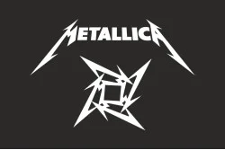 Флаг рок-группы Metallica. Вариант-04