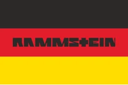 Флаг рок-группы Rammstein. Вариант-01