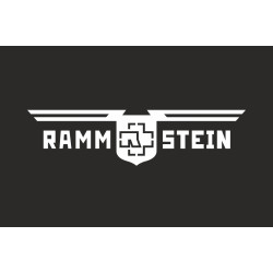Флаг рок-группы Rammstein. Вариант-02 Флаг рок-группы Rammstein. Вариант-02